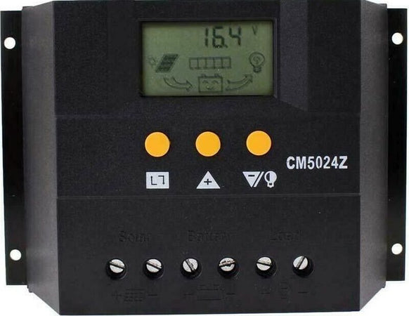 Regolatore-carica-solare-fotovoltaico-50A-LCD-12V-/24V-x-pannello-solare-CM5024Z
