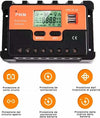 Regolatore Carica Solare Pwm Q-kz030 Antishock 12v Scarica 30a Con Display Lcd Commercio Industria e Scienza/Energia solare e eolica/Regolatori e accessori per ricarica/Regolatori PWM Trade Shop italia - Napoli, Commerciovirtuoso.it