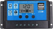 REGOLATORE-DI-CARICA-PANNELLO-SOLARE-12/24V-CAMPER-CASA-IMBARCAZIONE-20-AMPER