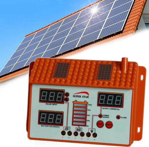 REGOLATORE DI CARICA PER PANNELLO SOLARE 12-24V 50 60A CONTROLLER PER RICARICA Commercio Industria e Scienza/Energia solare e eolica/Regolatori e accessori per ricarica/Regolatori PWM Trade Shop italia - Napoli, Commerciovirtuoso.it