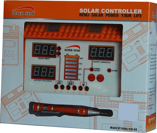 REGOLATORE DI CARICA PER PANNELLO SOLARE 12-24V 50 60A CONTROLLER PER RICARICA Commercio Industria e Scienza/Energia solare e eolica/Regolatori e accessori per ricarica/Regolatori PWM Trade Shop italia - Napoli, Commerciovirtuoso.it
