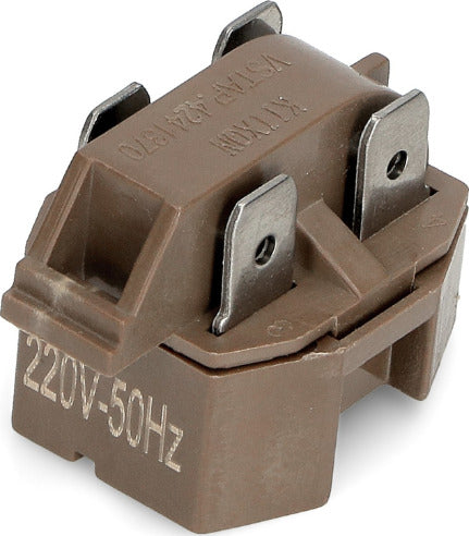 RELÈ - PTC TIPO KLIXON PER FRIGO-FRIGORIFERO - HP1/2 A 1/12 - 4 CONTATTI FASTON Casa e cucina/Grandi elettrodomestici/Accessori e parti di ricambio/Ricambi e accessori per frigoriferi/Kit di installazione per frigoriferi Rossi Ricambi - Venetico Marina, Commerciovirtuoso.it