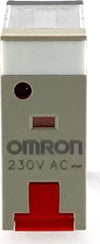 Relè-1-via-230-VAC-led+pulsante-test-Omron
