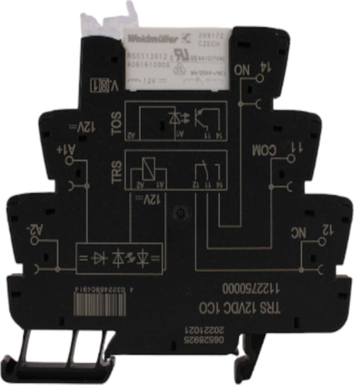 Relè-statico-1-via-6A+12VDC-TRS-12VDC-1CO-Weidmuller