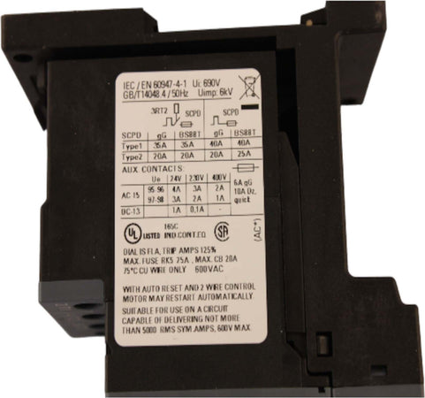 Relè-termico-4.5-6.3A-Siemens