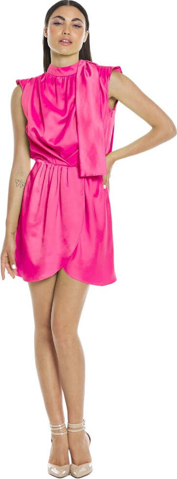 Relish-vestito-corto-fuxia-TIGRATO-RCP2409006031