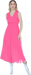Relish-vestito-lungo-fuxia-Misam