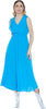 Relish-vestito-lungo-turchese-Misan