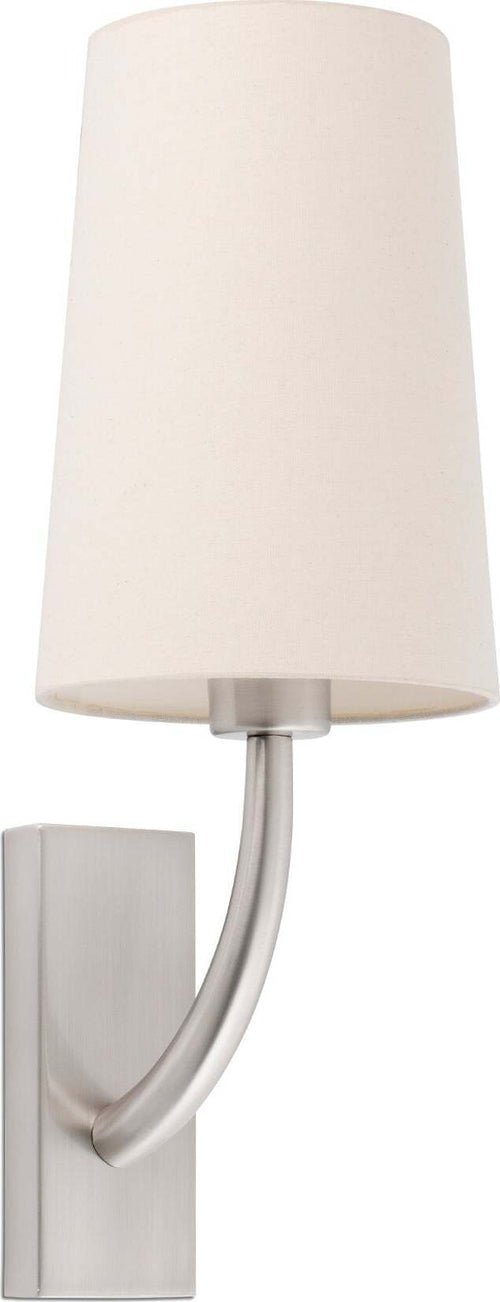 REM Lampada da parete nichel opaco/beig Illuminazione/Illuminazione per interni/Illuminazioni per pareti/Applique Led Mall Home - Napoli, Commerciovirtuoso.it