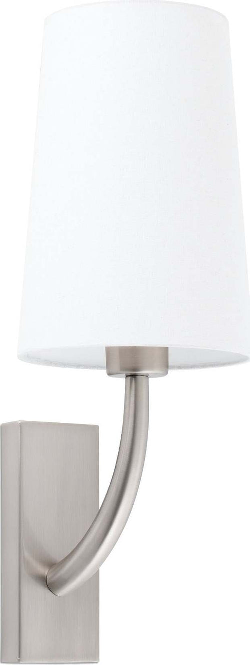 REM Lampada da parete nichel opaco/bianca Illuminazione/Illuminazione per interni/Illuminazioni per pareti/Applique Led Mall Home - Napoli, Commerciovirtuoso.it