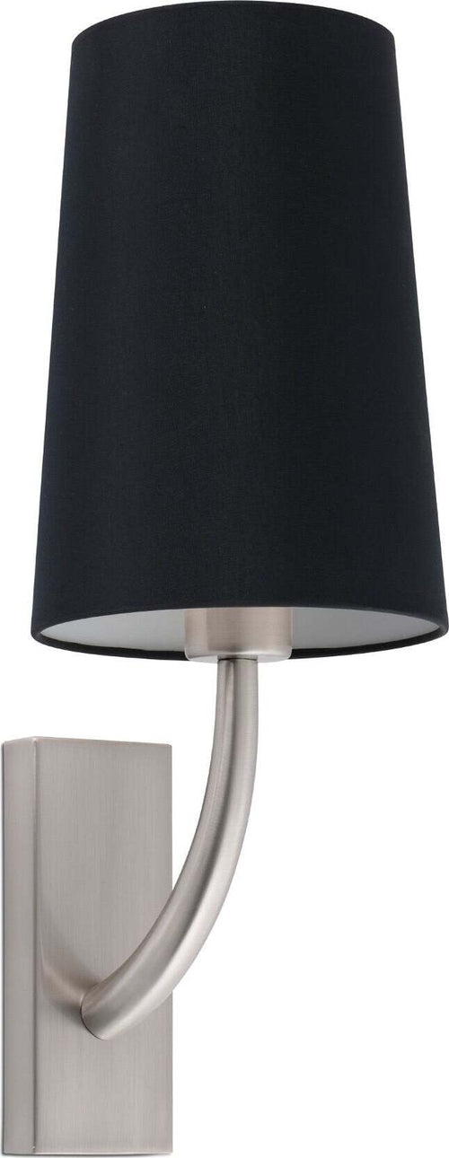REM Lampada da parete nichel opaco/nera Illuminazione/Illuminazione per interni/Illuminazioni per pareti/Applique Led Mall Home - Napoli, Commerciovirtuoso.it