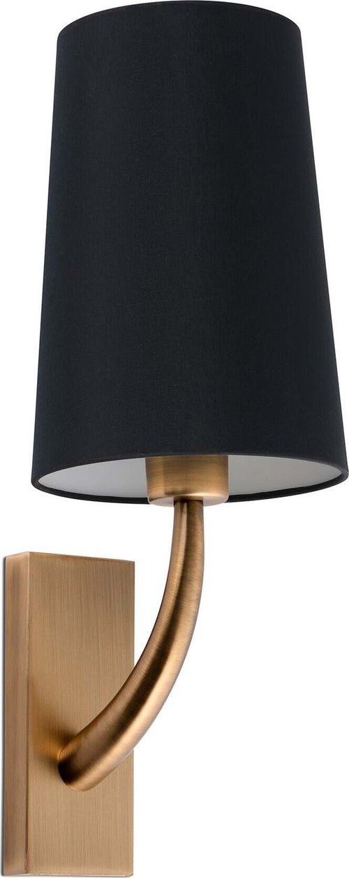 REM Lampada da parete oro vecchio/nera Illuminazione/Illuminazione per interni/Illuminazioni per pareti/Applique Led Mall Home - Napoli, Commerciovirtuoso.it
