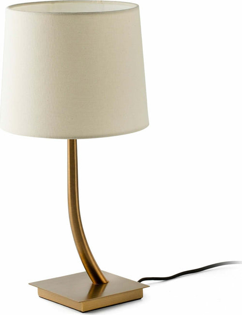 REM Lampada da tavolo bronzo/beig Illuminazione/Illuminazione per interni/Lampade/Lampade da tavolo e abat-jour Led Mall Home - Napoli, Commerciovirtuoso.it