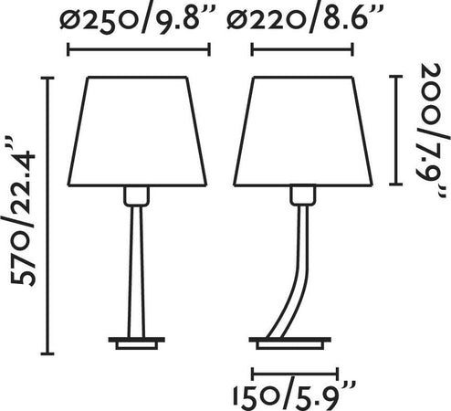 REM Lampada da tavolo bronzo/beig Illuminazione/Illuminazione per interni/Lampade/Lampade da tavolo e abat-jour Led Mall Home - Napoli, Commerciovirtuoso.it