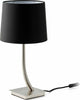 REM Lampada da tavolo nichel/nera Illuminazione/Illuminazione per interni/Lampade/Lampade da tavolo e abat-jour Led Mall Home - Napoli, Commerciovirtuoso.it