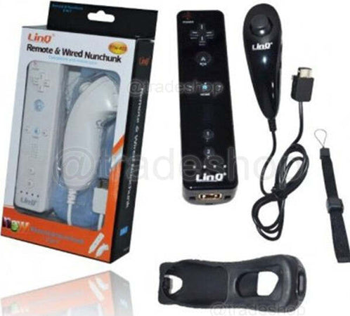 Remote Controller Telecomando Per Wii U & Wii + Nunchuck Guscio Videogiochi/Sistemi legacy/Sistemi Nintendo/Wii U/Accessori/Controller e telecomandi/Telecomandi Trade Shop italia - Napoli, Commerciovirtuoso.it