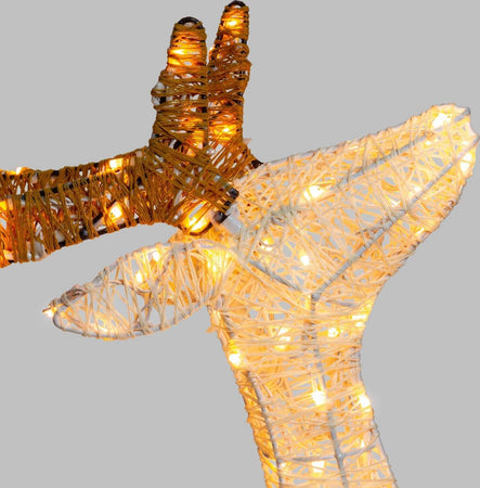 Renna 3D luminosa con LED LHC Traditional da Ø 5 mm, con cavo di alimentazione Casa e cucina/Decorazioni per interni/Addobbi e decorazioni per ricorrenze/Decorazioni natalizie/Oggettistica MagiediNatale.it - Altamura, Commerciovirtuoso.it