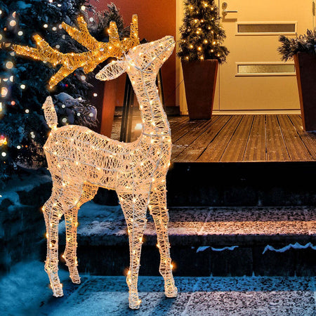Renna 3D luminosa con LED LHC Traditional da Ø 5 mm, con cavo di alimentazione Casa e cucina/Decorazioni per interni/Addobbi e decorazioni per ricorrenze/Decorazioni natalizie/Oggettistica MagiediNatale.it - Altamura, Commerciovirtuoso.it