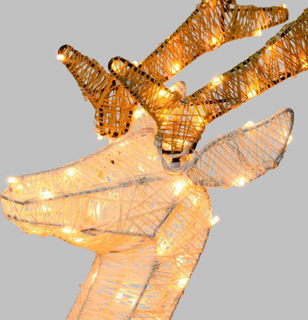 Renna 3D luminosa con LED LHC Traditional da Ø 5 mm, con cavo di alimentazione Casa e cucina/Decorazioni per interni/Addobbi e decorazioni per ricorrenze/Decorazioni natalizie/Oggettistica MagiediNatale.it - Altamura, Commerciovirtuoso.it