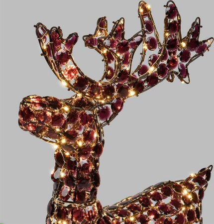 Renna a led marrone luce calda h 85 cm per esterno natale decorazione natalizia Casa e cucina/Decorazioni per interni/Addobbi e decorazioni per ricorrenze/Decorazioni natalizie/Oggettistica MagiediNatale.it - Altamura, Commerciovirtuoso.it