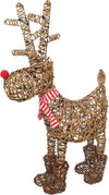 Renna-con-pompon-e-calzini-in-plastica-rattan-con-led-decorazione-per-interno
