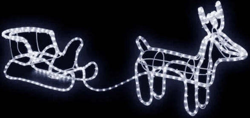 Renna Con Slitta Luce Luci A Led Ip44 Natale Natalizie Decorazioni Addobbi Casa e cucina/Decorazioni per interni/Addobbi e decorazioni per ricorrenze/Decorazioni natalizie/Luci natalizie/Catene luminose per esterni Trade Shop italia - Napoli, Commerciovirtuoso.it