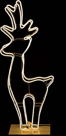 Renna luminosa 3D di natale con tubo a led luce calda per esterno 114 cm a luce fissa Casa e cucina/Decorazioni per interni/Addobbi e decorazioni per ricorrenze/Decorazioni natalizie/Oggettistica MagiediNatale.it - Altamura, Commerciovirtuoso.it