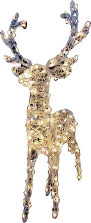 Renna luminosa a led decorazione natalizia per uso interno ed esterno h 110 cm Casa e cucina/Decorazioni per interni/Addobbi e decorazioni per ricorrenze/Decorazioni natalizie/Oggettistica MagiediNatale.it - Altamura, Commerciovirtuoso.it