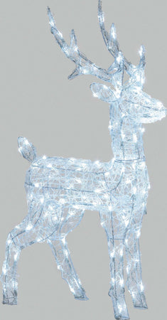 Renna luminosa in acrilico con led bianco freddo per esterno ed interno Casa e cucina/Decorazioni per interni/Addobbi e decorazioni per ricorrenze/Decorazioni natalizie/Oggettistica MagiediNatale.it - Altamura, Commerciovirtuoso.it