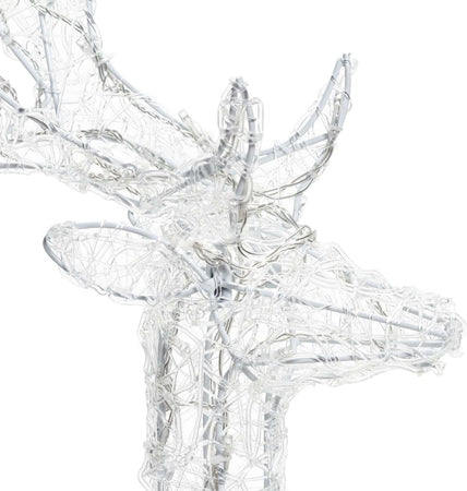 Renna luminosa in acrilico con led bianco freddo per esterno ed interno Casa e cucina/Decorazioni per interni/Addobbi e decorazioni per ricorrenze/Decorazioni natalizie/Oggettistica MagiediNatale.it - Altamura, Commerciovirtuoso.it
