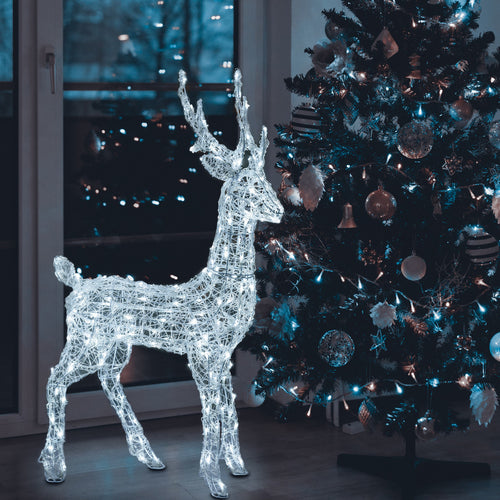 Renna luminosa in acrilico con led bianco freddo per esterno ed interno Casa e cucina/Decorazioni per interni/Addobbi e decorazioni per ricorrenze/Decorazioni natalizie/Oggettistica MagiediNatale.it - Altamura, Commerciovirtuoso.it