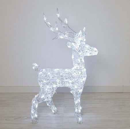 Renna luminosa in acrilico con led bianco freddo per esterno ed interno Casa e cucina/Decorazioni per interni/Addobbi e decorazioni per ricorrenze/Decorazioni natalizie/Oggettistica MagiediNatale.it - Altamura, Commerciovirtuoso.it