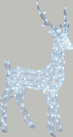 Renna luminosa in acrilico con led bianco freddo per esterno ed interno Casa e cucina/Decorazioni per interni/Addobbi e decorazioni per ricorrenze/Decorazioni natalizie/Oggettistica MagiediNatale.it - Altamura, Commerciovirtuoso.it