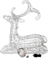 Renna luminosa seduta decorazione natale cristalli 120 led da esterno h 60 cm Casa e cucina/Decorazioni per interni/Addobbi e decorazioni per ricorrenze/Decorazioni natalizie/Oggettistica MagiediNatale.it - Altamura, Commerciovirtuoso.it