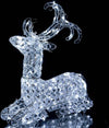 Renna luminosa seduta decorazione natale cristalli 120 led da esterno h 60 cm Casa e cucina/Decorazioni per interni/Addobbi e decorazioni per ricorrenze/Decorazioni natalizie/Oggettistica MagiediNatale.it - Altamura, Commerciovirtuoso.it