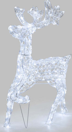 Renna natale luminosa cristalli 200 led da esterno galoppante Decorazione natalizia h 85 cm Casa e cucina/Decorazioni per interni/Addobbi e decorazioni per ricorrenze/Decorazioni natalizie/Oggettistica MagiediNatale.it - Altamura, Commerciovirtuoso.it