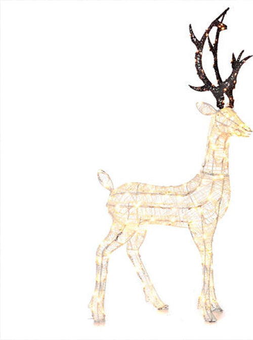Renna natalizia luminosa con Glitter Bianco e 200 led da esterno h 100 cm Casa e cucina/Decorazioni per interni/Addobbi e decorazioni per ricorrenze/Decorazioni natalizie/Oggettistica MagiediNatale.it - Altamura, Commerciovirtuoso.it