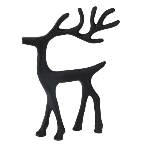 Renna di natale decorativa in alluminio per decorazioni natalizie