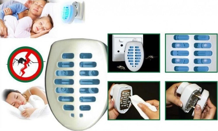 REPELLENTE ELETTRICO BUZZ ELIMINA ZANZARE INSETTICIDA LAMPADA UV LED LUCE NOTTURNA  Trade Shop italia - Napoli, Commerciovirtuoso.it