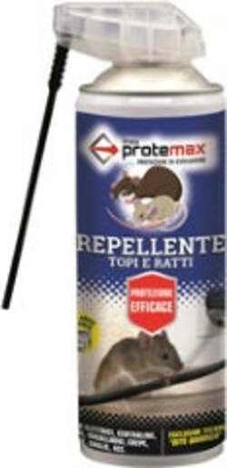 Repellente topi e ratti - 400 ml - Protemax Giardino e giardinaggio/Giardinaggio/Prodotti fitosanitari e pesticidi/Prodotti anti-roditori Eurocartuccia - Pavullo, Commerciovirtuoso.it