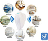 Repellente Zanzare Ultrasuoni Spina Europea Luce LED Notturna Topi Insetti 2 pezzi