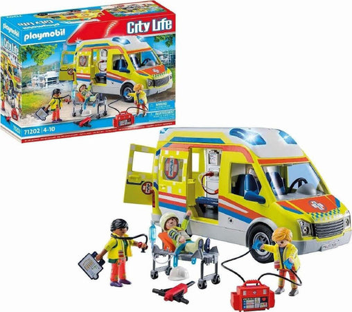 Rescue-Ambulanza-Luci-e-Suoni-Playmobil