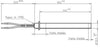 Resistenza Con Flangia, Diametro 12,5Mm, Lunghezza 160Mm, 350Watt. Monta Su Stufe - Palazzetti. Stufe a Pellet 14701021