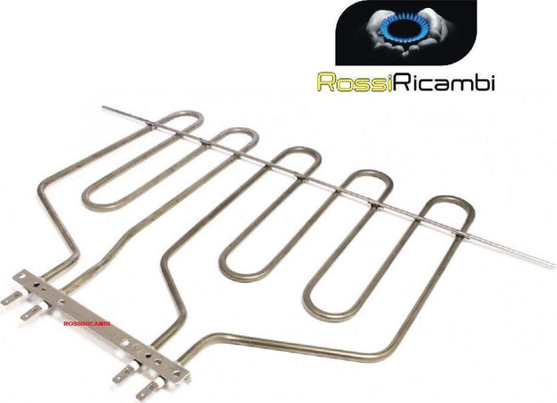 RESISTENZA DOPPIA BISTECCHIERA DELONGHI 1000 + 1450 WATT 5112610081- 5126100400 Casa e cucina/Grandi elettrodomestici/Accessori e parti di ricambio/Ricambi e accessori per forni/Resistenze per forni Rossi Ricambi - Venetico Marina, Commerciovirtuoso.it
