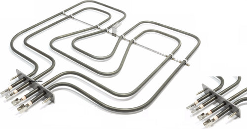 RESISTENZA FORNO ELECTROLUX REX ZANUSSI 800+1650 W - 357077002 , 3970129015 Casa e cucina/Grandi elettrodomestici/Accessori e parti di ricambio/Ricambi e accessori per forni/Resistenze per forni Rossi Ricambi - Venetico Marina, Commerciovirtuoso.it