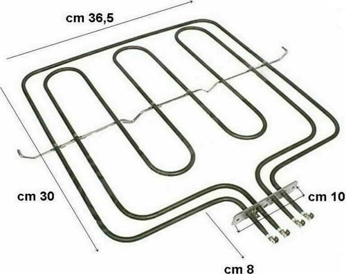 RESISTENZA FORNO FRANKE SUPERIORE + GRILL 2250W + 556 W -133.0047.023 133.0502.753 ORIGINALE Casa e cucina/Grandi elettrodomestici/Accessori e parti di ricambio/Ricambi e accessori per forni/Resistenze per forni Rossi Ricambi - Venetico Marina, Commerciovirtuoso.it