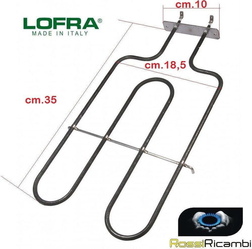 RESISTENZA INFERIORE FORNO LOFRA 1200 WATT Casa e cucina/Grandi elettrodomestici/Accessori e parti di ricambio/Ricambi e accessori per forni/Resistenze per forni Rossi Ricambi - Venetico Marina, Commerciovirtuoso.it