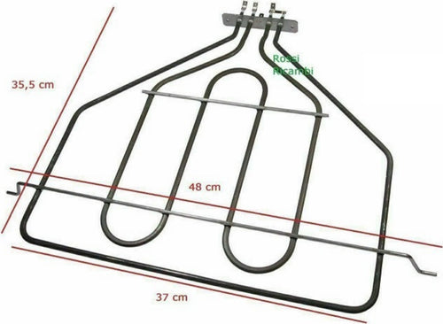 RESISTENZA SUPERIORE DOPPIA FORNO LOFRA CUCINA ELETTRICO 900 +1500 WATT Casa e cucina/Grandi elettrodomestici/Accessori e parti di ricambio/Ricambi e accessori per forni/Resistenze per forni Rossi Ricambi - Venetico Marina, Commerciovirtuoso.it