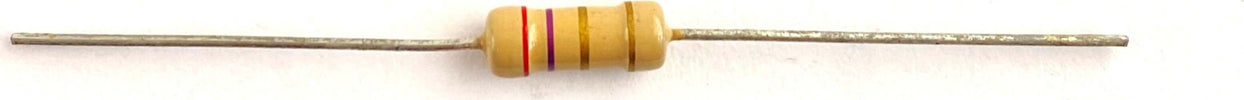 Resistore-pasta-di-carbone-1/2-watt-2.7-+-5%-Aleyay
