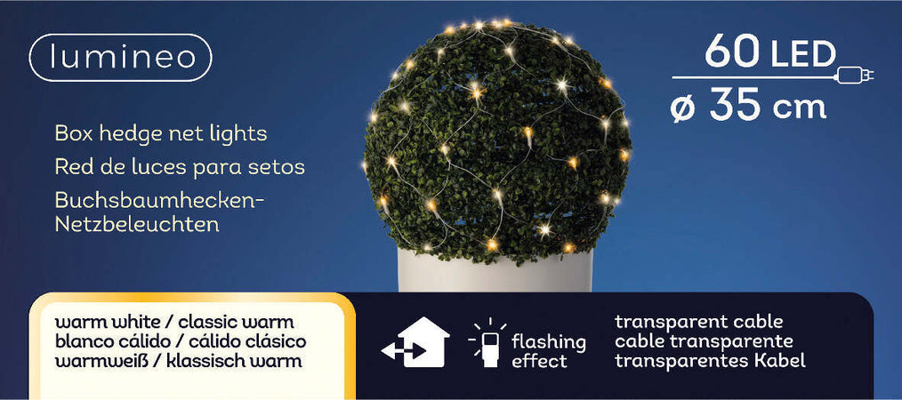 Rete decorativa a LED luminosi luce calda per esterno cavo trasparente Casa e cucina/Decorazioni per interni/Addobbi e decorazioni per ricorrenze/Decorazioni natalizie/Luci natalizie/Catene luminose per interni MagiediNatale.it - Altamura, Commerciovirtuoso.it